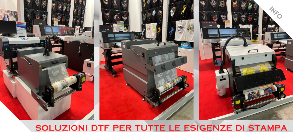 Soluzioni DTF Shock-Line per tutte le esigenze di stampa